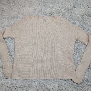 Athleta Sweater Womens S Gray Wool‎ Cashmere Blend Soft Cozy Athletic Gorpcore